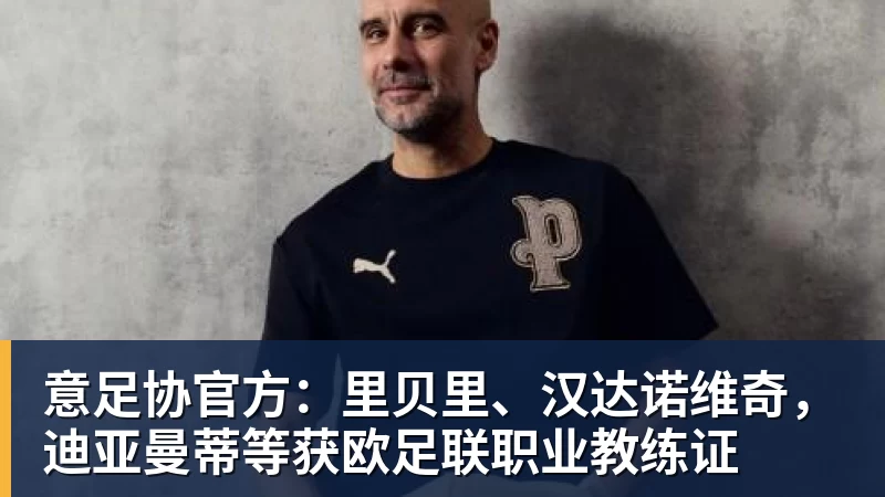 意足协官方：里贝里、汉达诺维奇，迪亚曼蒂等获欧足联职业教练证